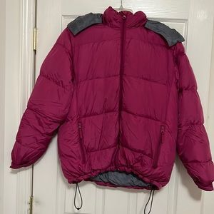 Lands End down filled puffer jacket, size 10 - 12
